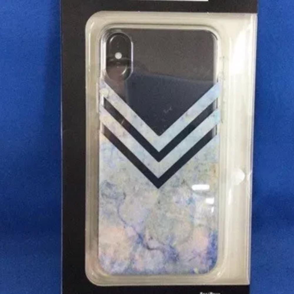 End scene iPhone X case- marbel pastel